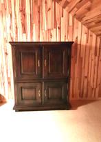 half hoge eiken kast / Barkast 4 deuren, Antiek en Kunst, Antiek | Meubels | Kasten, Ophalen