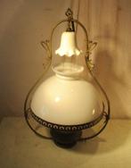 Prachtige Antieke Grote Olielamp - 68cm, Antiek en Kunst, Antiek | Verlichting, Ophalen of Verzenden