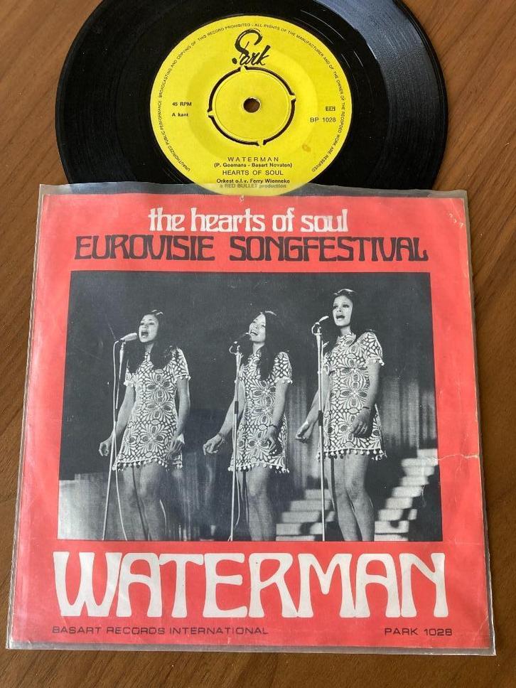 The Hearts Of Soul – Waterman, Cd's en Dvd's, Vinyl Singles, Single, Nederlandstalig, 7 inch, Ophalen of Verzenden