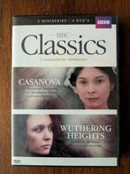 2 miniseries Casanova + Wuthering Heights, Ophalen of Verzenden, Zo goed als nieuw, Drama, Boxset