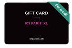 Ici Paris Xl | Gift card | T.w.v. €75., Cadeaubon, Warenhuis- of Winkelbon, Eén persoon