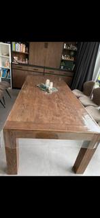 Eettafel en salontafel, 200 cm of meer, Kan zowel in een landelijke als moderne woning, 100 tot 150 cm, Gebruikt
