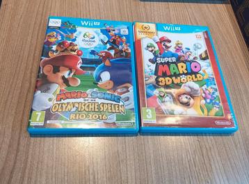 Nintendo Wii U Mario spellen  beschikbaar voor biedingen