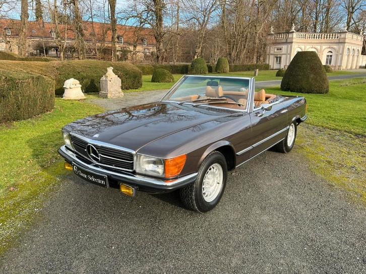 Mercedes-Benz 350 SL 1972 | Version Europe | Boîte auto, Autos, Oldtimers & Ancêtres, Entreprise, Achat, Air conditionné, Intérieur cuir