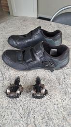 Fietsschoenen + klikpedalen, Ophalen, Gebruikt