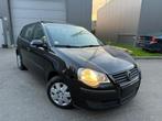 Volkswagen Polo 1.2 benzine – zuinig en met open dak!, Auto's, Voorwielaandrijving, Stof, Zwart, 1198 cc