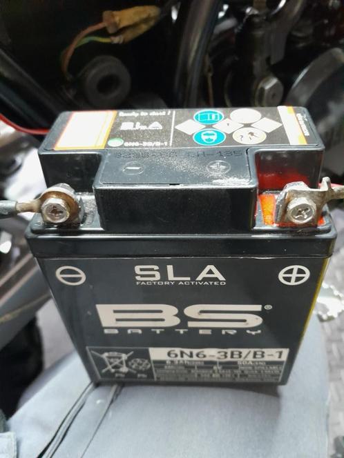 BS Batterij 6N6-3B/B-1 SLA onderhoudsvrije accu, Motoren, Onderdelen | Oldtimers, Nieuw, Ophalen of Verzenden