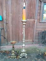 Staande lamp en asbak, Ophalen of Verzenden