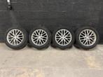 Kia lichtmetalen velgen 16 inch 4x100 met winterbanden, Auto-onderdelen, Ophalen, Gebruikt, 16 inch, Band(en)