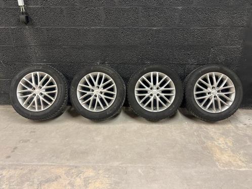 Kia lichtmetalen velgen 16 inch 4x100 met winterbanden, Auto-onderdelen, Banden en Velgen, Band(en), Winterbanden, 16 inch, 205 mm