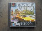 Europe Racing voor PS1 (zie foto's), Consoles de jeu & Jeux vidéo, Jeux | Sony PlayStation 1, Utilisé, Enlèvement ou Envoi