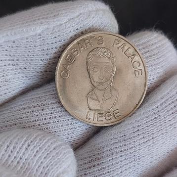 Jeton / Belgique / Caesar's Palace / Liège, Enlèvement ou Envoi