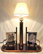 Lamp met dubbel frame en art deco-lamp, Ophalen of Verzenden