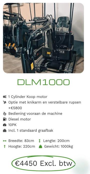 mini-pelle, Enlèvement, Dumper
