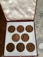 8 bronzen medailles olympia Montréal 1976, Postzegels en Munten, Ophalen, Brons