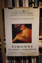 'T HOF TE PUTTENS PAUL MESSILY • MARIKA MESSILY 1992 affiche, Verzamelen, Ophalen of Verzenden