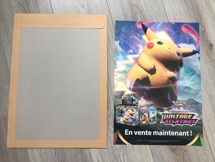 Pokémon • voltage éclatant affiche poster, Verzamelen, Posters, Nieuw, Overige onderwerpen, Ophalen