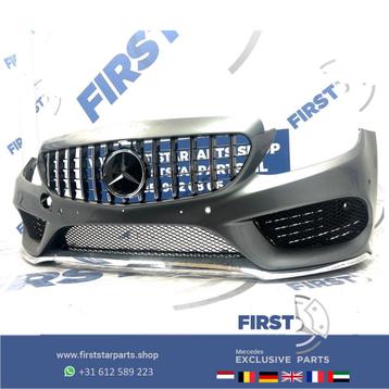 W205 GT AMG VOORBUMPER C KLASSE BUMPER + PANAMERICANA GRIL o beschikbaar voor biedingen