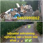 Inboedel ontruiming ophaling bouw mix afval, Immo