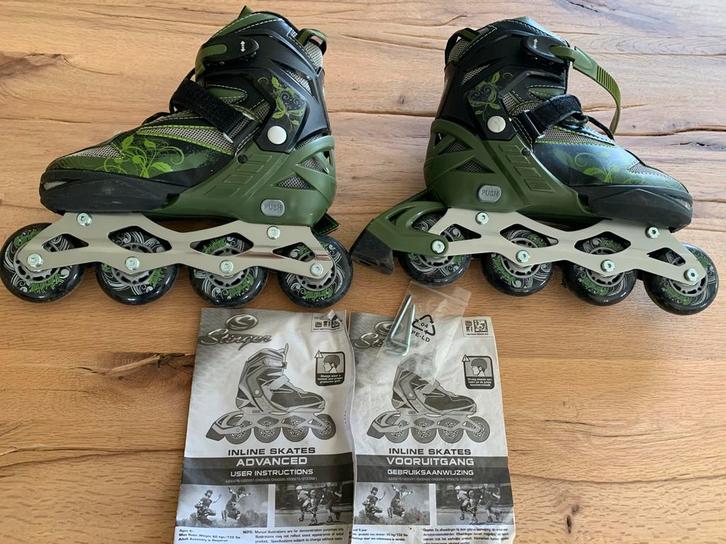 Inline skates voor kind-aanpasbare schoenmaat van 38-41, Sport en Fitness, Skeelers, Gebruikt, Overige merken, Kinderen, Verstelbaar