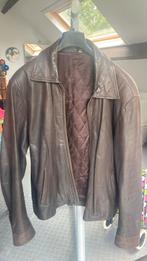 Lederen herenjas bruin 25 euro, Ophalen, Gedragen, Maat 46/48 (XL) of groter, Bruin