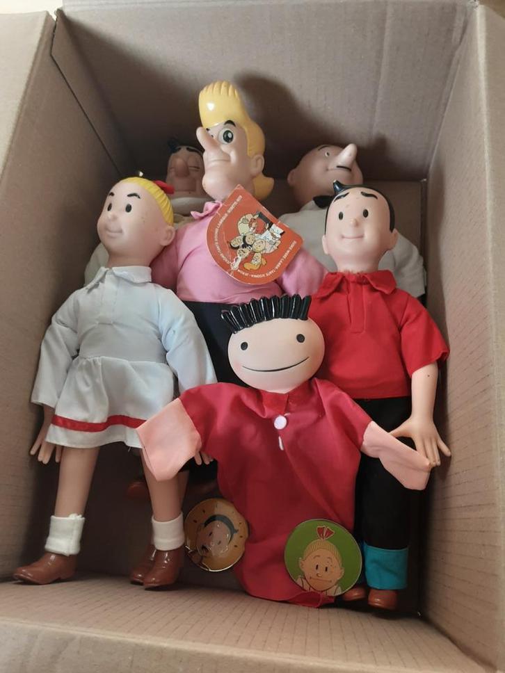 De 5 striphelden en chanulleke  ! 1993 MOOIE STAAT, Verzamelen, Poppen, Ophalen