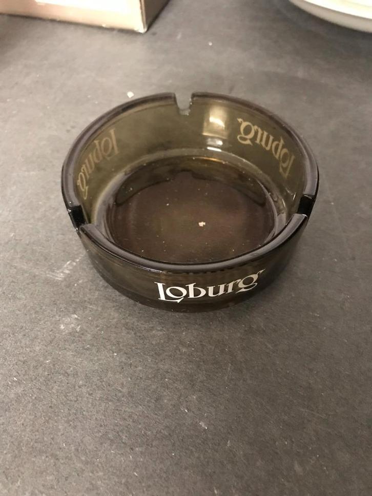 Cendrier Loburg vintage, Collections, Marques de bière, Comme neuf, Autres types, Autres marques, Enlèvement