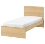 Ikea Malm bed eikenfineer, Huis en Inrichting, Ophalen, Gebruikt