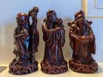 Vintage Red Resin Chinese goden, Ophalen of Verzenden