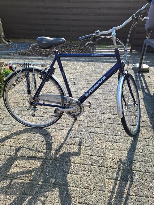 Batavus cayuca herenfiets, Fietsen en Brommers, Fietsen | Heren | Herenfietsen, Gebruikt, Batavus, 61 tot 65 cm, Versnellingen
