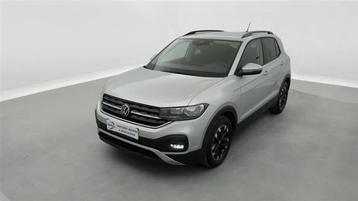 Volkswagen T-Cross 1.0 TSI 110cv DSG Active CARPLAY / CLIM A, Autos, Argent ou Gris, Entreprise, 5 portes, 5 places