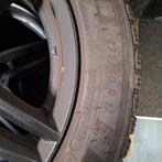 Set winterbanden op aluminium velgen voor Mercedes., Auto-onderdelen, Banden en Velgen, Ophalen, Winterbanden, Velg(en)