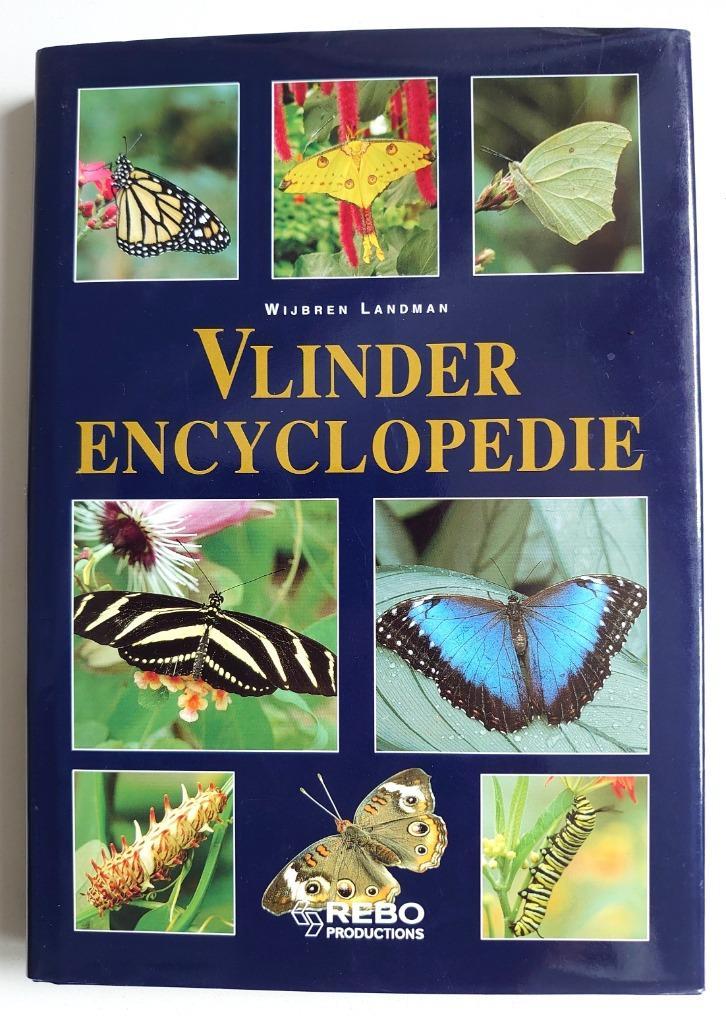 Vlinder Encyclopedie  -  W. Landman  -  NIEUW, Boeken, Encyclopedieën, Nieuw, Dieren, Ophalen of Verzenden