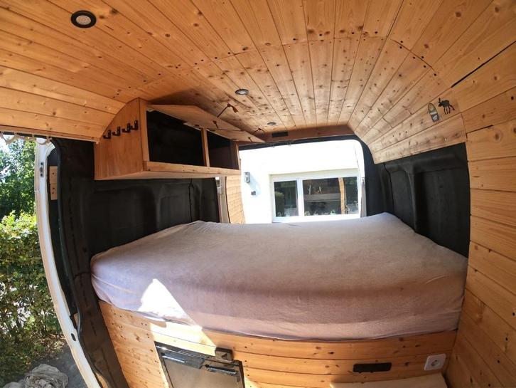 Zelfomgebouwde camper – Citroën Jumper L2H2--2014, Caravans en Kamperen, Mobilhomes, Particulier, tot en met 3, Buscamper of Camperbus