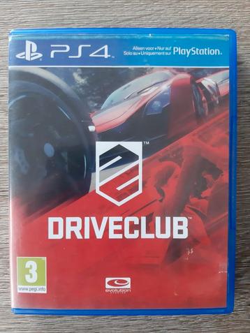 PS 4 Driveclub beschikbaar voor biedingen