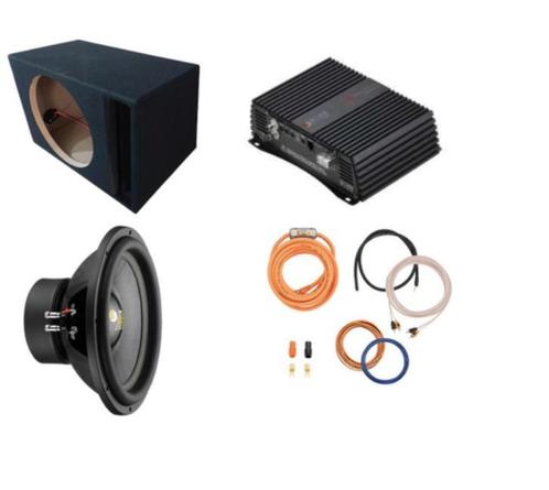 Subwooferset Bassface pack 3 1500 watt RMS, Auto diversen, Autospeakers