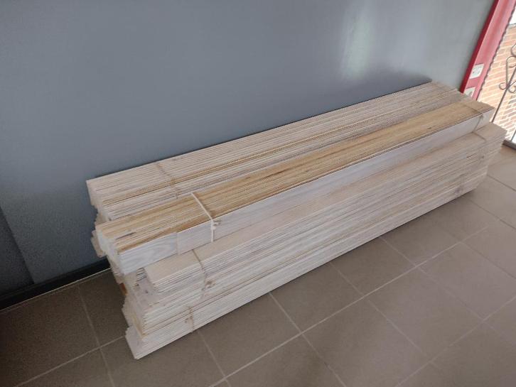 Schroten - (planchettes), Bricolage & Construction, Bois & Planches, Utilisé, Planche, Pin, Moins de 200 cm, 50 mm ou plus, Imprégné