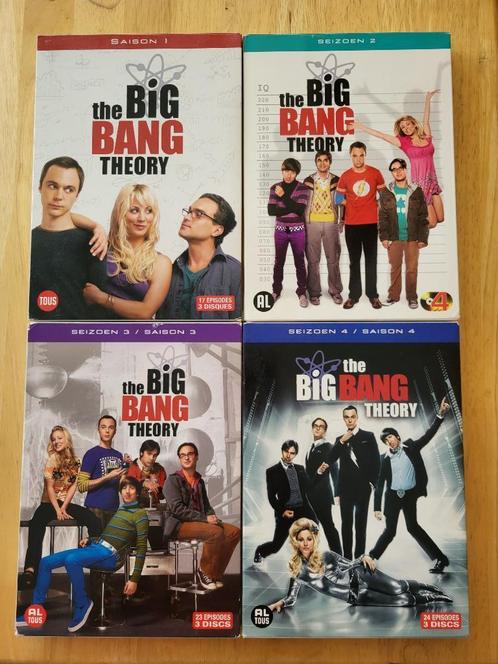 Coffrets The Big Bang Theory (saisons 1 à 4), Cd's en Dvd's, Dvd's | Tv en Series, Komedie, Boxset, Alle leeftijden, Ophalen