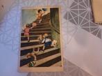 oude postkaart kinderen, Gelopen, Kinderen, Ophalen of Verzenden, 1920 tot 1940