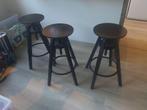 Tabourets de bar Ikea (DALFRED), 3 tabourets, Comme neuf, Enlèvement, Bois