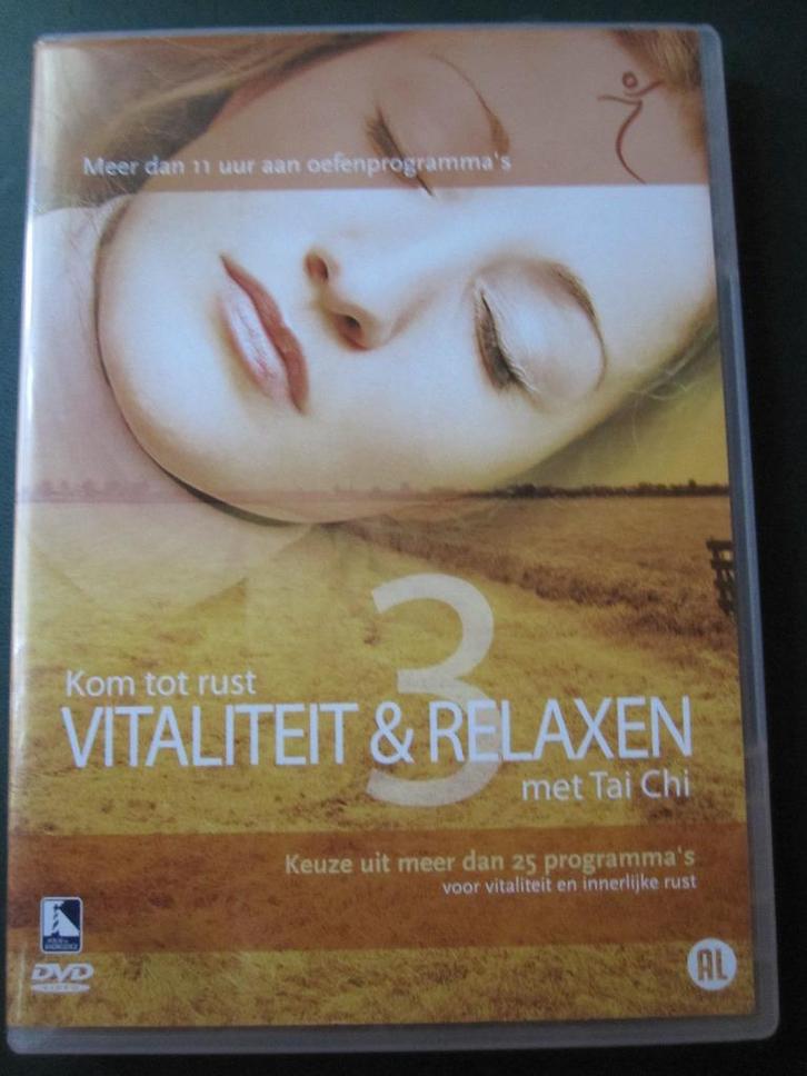 Vitaliteit & Relaxen met Tai Chi, Cd's en Dvd's, Dvd's | Sport en Fitness, Zo goed als nieuw, Cursus of Instructie, Yoga, Fitness of Dans