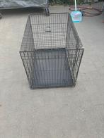 Opvouwbare metalen bench, Ophalen, Gebruikt, Minder dan 65 cm, Hondenhok