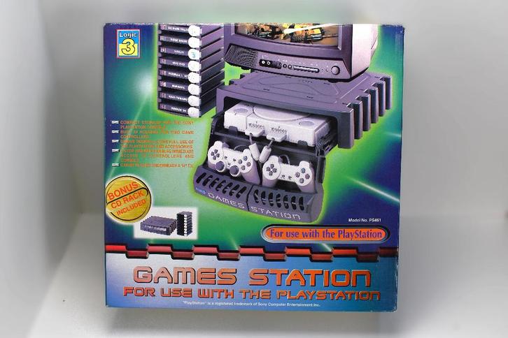 Station de jeux PlayStation 1 rare - Boîte  Logic 3, Consoles de jeu & Jeux vidéo, Consoles de jeu | Sony Consoles | Accessoires