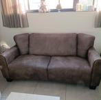 Lederen salon heel goed onderhouden., Enlèvement, Utilisé, Cuir, Landelijke