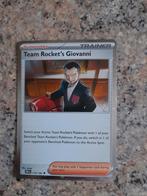 Team Rocket's Giovanni dri 174 Cosmos Holo, Ophalen of Verzenden, Nieuw, Losse kaart