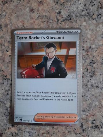 Team Rocket's Giovanni dri 174 Cosmos Holo  beschikbaar voor biedingen