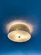 Goudkleurige plafondlamp, Huis en Inrichting, Lampen | Plafondlampen, Zo goed als nieuw, Ophalen