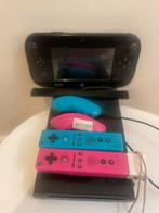 Wii U + gamepad+ mario kart 8 deluxe+ 4 manettes et sensor, Games en Spelcomputers, Ophalen of Verzenden, Zo goed als nieuw