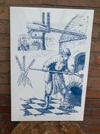 Bord - emaille - ambacht - reclamebord, Ophalen of Verzenden