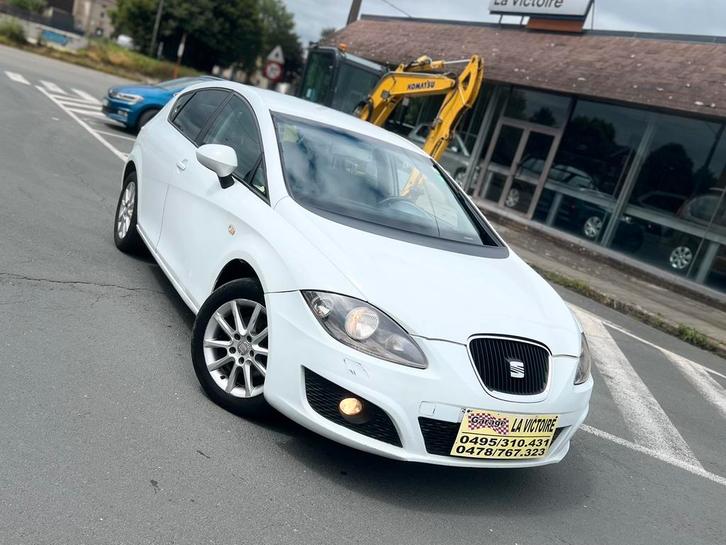 Seat Leon 1.6 TDi 2012 année 77kw 211000km 0032495310431, Auto's, Seat, Bedrijf, Te koop, Leon, ABS, Adaptieve lichten, Airbags